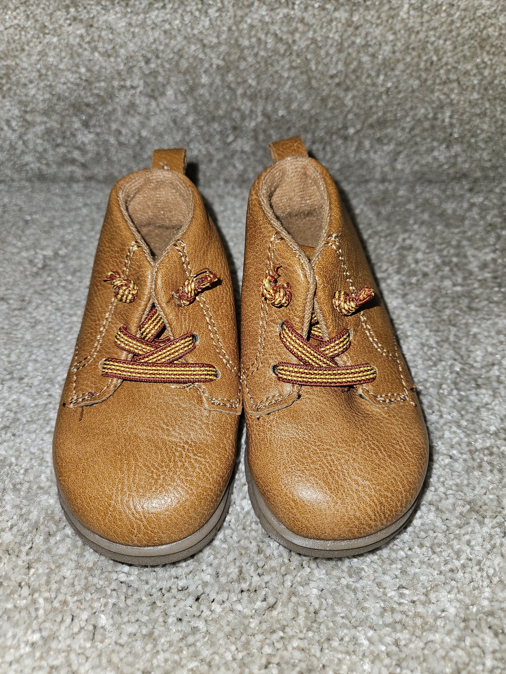 NWOT Carters Kyrie Tan Lace-Up Boots